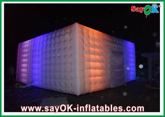 Customized Portable Movie Tent Cube Tent 8 Man Inflatable Tent Nightclub Inflatable Party Tent Inflatable Night Club