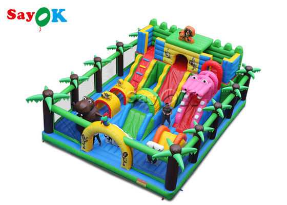 Waterproof Inflatable Playground Naughty Fort Castle Slide