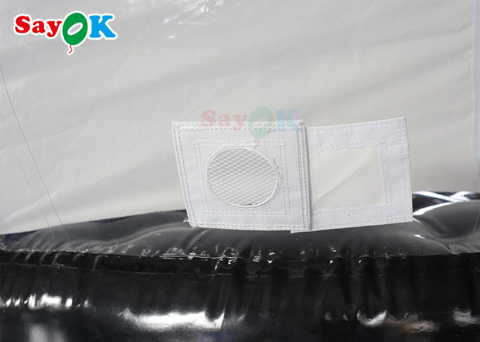 Transparent Inflatable Holiday Decorations Bounce House Snow Globe Christmas