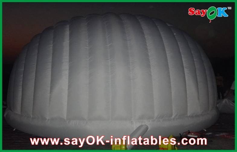 PVC / Oxford Cloth Giant Inflatble Air Tent For Wedding Party Inflatable Soccer Dome Tent For Sale