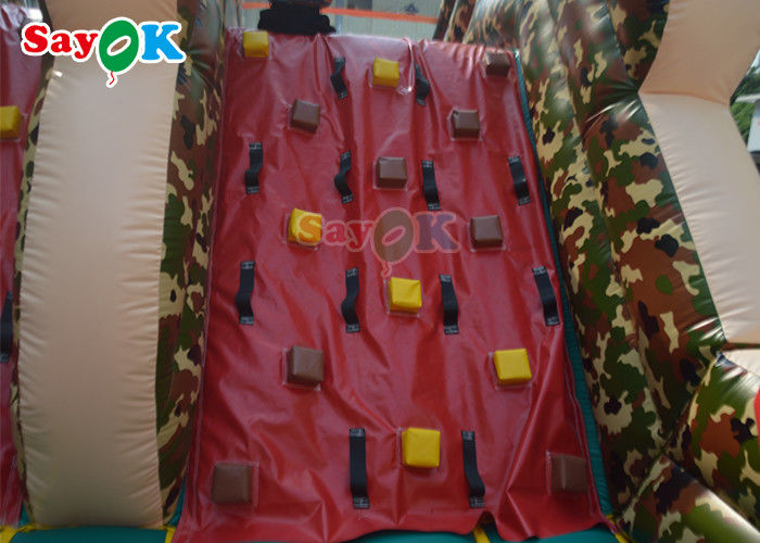 EN14960 PVC Bouncer Inflable Obstacle Course Puncture Proof