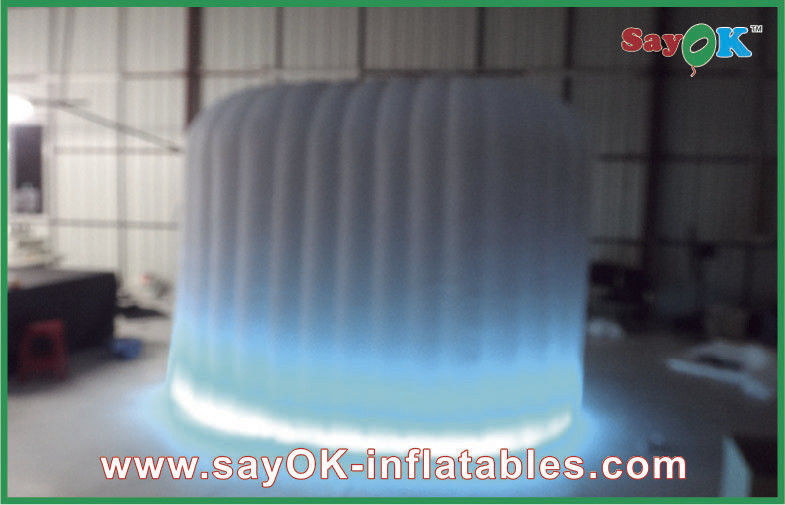 Portable Photo Booth Printing Logo Inflatable Photo Booth LED Lighting For Weeding / Party