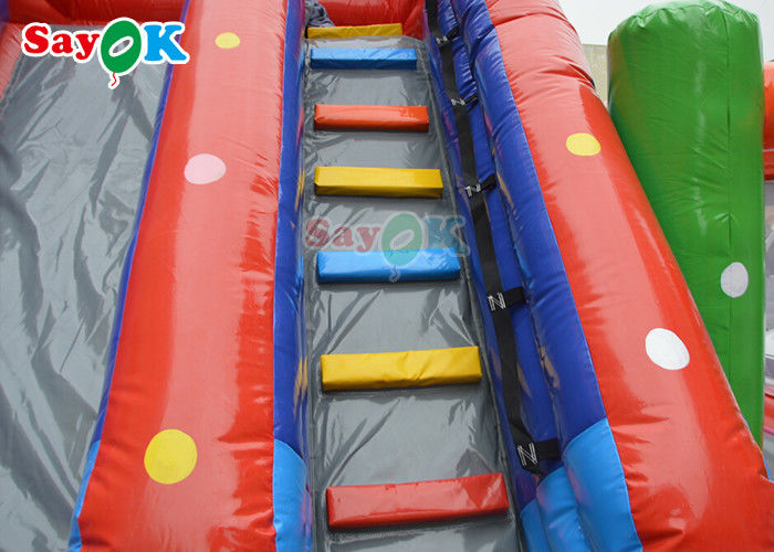 Fire Retardant Tarpaulin Inflatable Jumping Bounce House Bounce Castle For Playing Centers