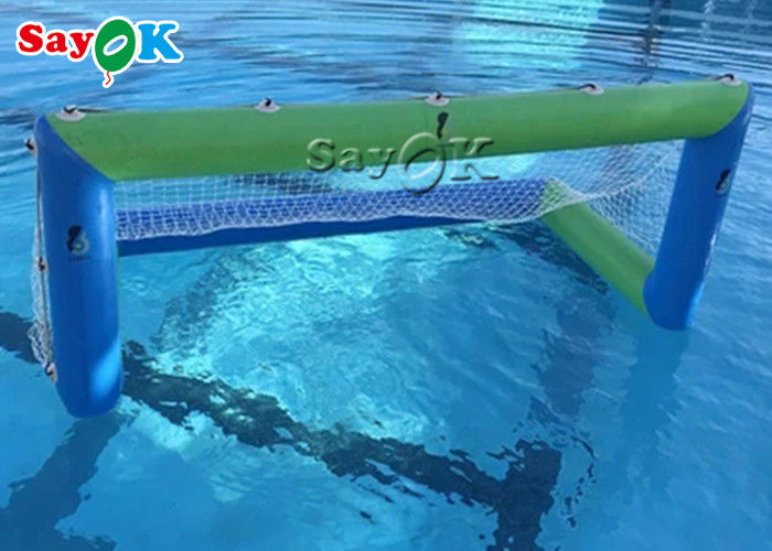 Inflatable Water Games Tarpaulin Pool Inflatable Water Toys Soccer Shooting Goal Game