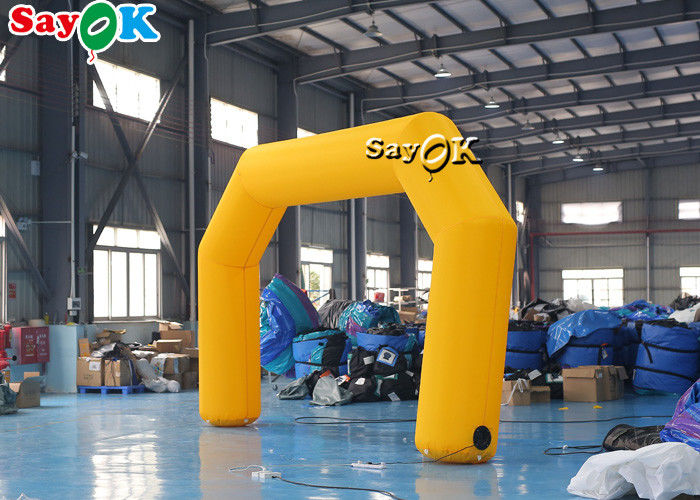 Inflatable Start Finish Arch 7.8*3*4.9m Outdoor Advertisement Inflatable Arch For Carnival  / Festival