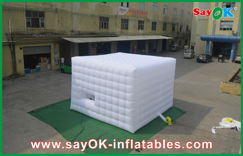 Inflatable Outdoor Tent Bright 4x3m Square Inflatable Camping Tent For Party / Wedding