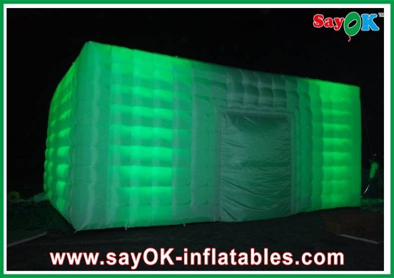 Customized Portable Movie Tent Cube Tent 8 Man Inflatable Tent Nightclub Inflatable Party Tent Inflatable Night Club