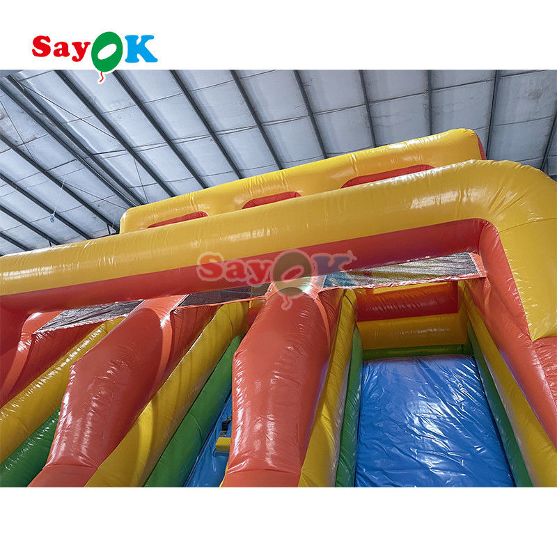 Commercial Grade Water Slide Inflatables Double Slide