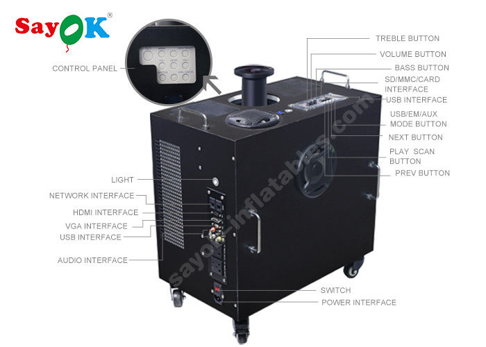 5500lm Portable Planetarium Projector