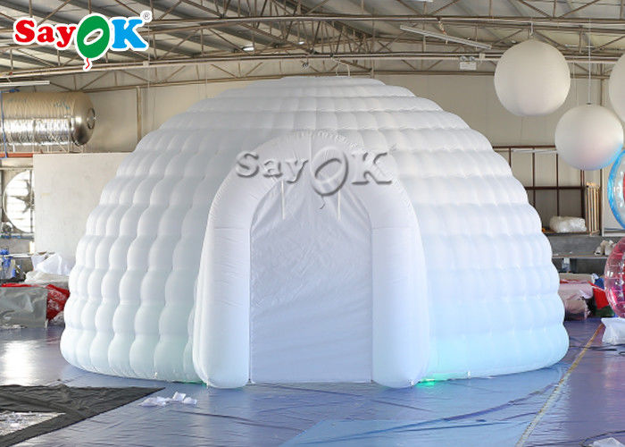 Giant White Igloo Inflatable Air Tent