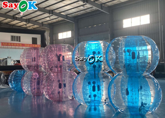 Πάρκο διασκέδασης 1.0mm TPU Πνευματώδη αθλητικά παιχνίδια Φουσκάλες Ποδοσφαιρική μπάλα