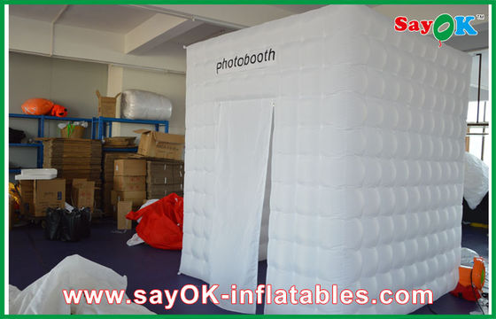210D Oxford Cloth Inflatable Photo Booth με φως LED