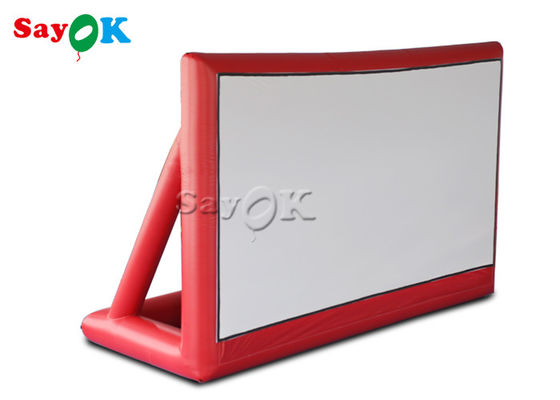 Η διογκώσιμη οθόνη θεάτρων προσάρμοσε 7.25m 24ft PVC το διογκώσιμο κινηματογράφων οθόνης χώρο στάθμευσης αυτοκινήτων κινηματογράφων υπαίθριο