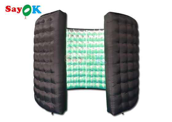 Πνευματώδης 360 μοίρες Photo Booth με Led Fill Light 360 Φωτογραφικό Booth Περιβλήματος Φόντο