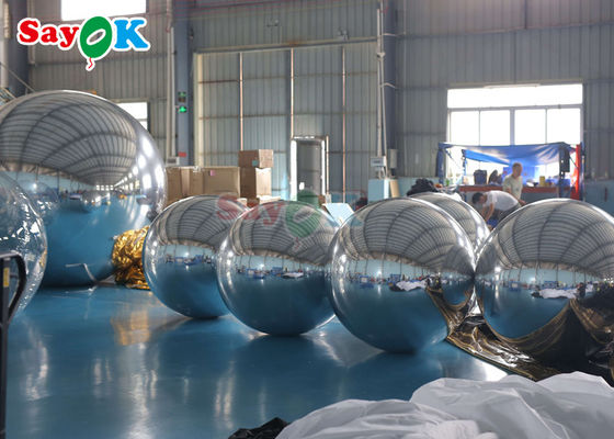 Χρυσή Σφαίρα Κύκλωμα Κύκλωμα PVC Νυχτερινό Κλαμπ Φουσκωτό Βαλόνι Ντίσκο Πάρτι Γάμος Χρυσή Ασημένια Φουσκωτή Σφαίρα Φουσκωτός Κύκλος Κύκλωμα