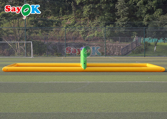 Αεροστεγνή φουσκωτή πισίνα πεδίου βόλεϊ 0.9mm PVC Πυροσφαιρικό γήπεδο βόλεϊ ανατινάξτε Πυροσφαιρικά παιχνίδια για αθλήματα νερού